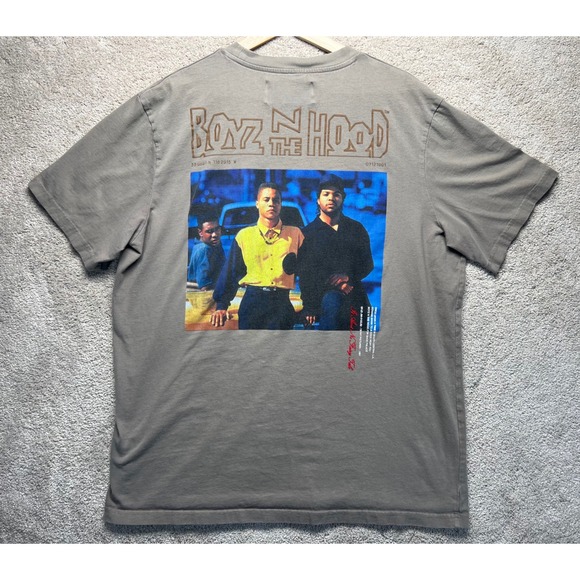 Boyz‎ N The Hood Movie Promo T Shirt Shoe Palace XL Gray Graphic Tee - Picture 3 of 9